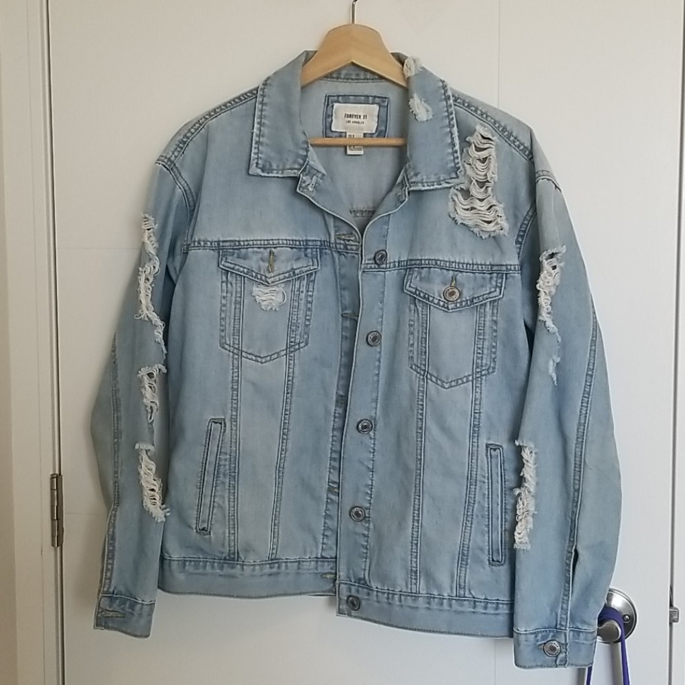 Jean Jacket Forever 21 - Picture 1 of 4